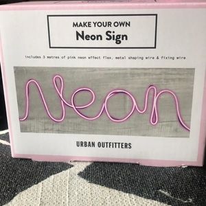 BRAND NEW make your own Neon Sign